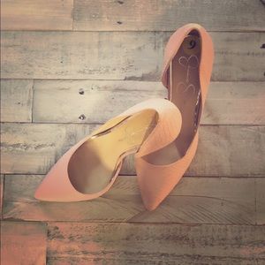 Jessica Simpson snake skin pumps